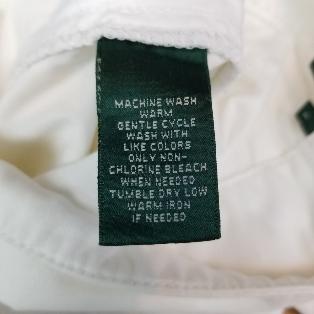 Lauren Jeans Co.‎ Shorts L White Marine Expedition Sailor Nautical 32" Waist - Picture 10 of 10